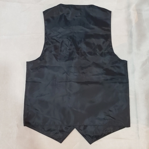 ⚡Newberry Boys Formal Black Vest Size 10 - Picture 2 of 4